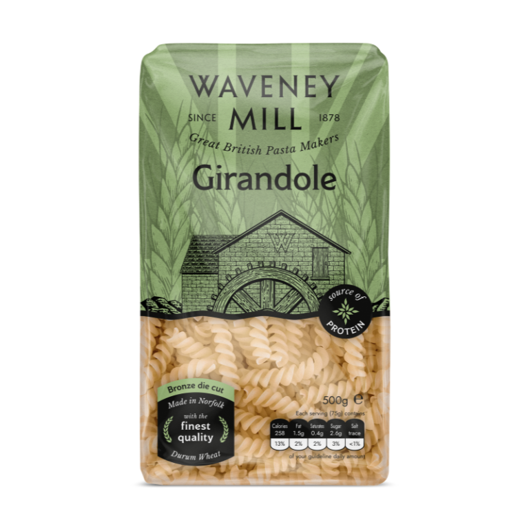 Waveney Mill Girandole Pasta 500G