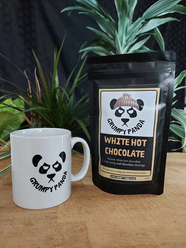 Grumpy Panda | White Hot Chocolate