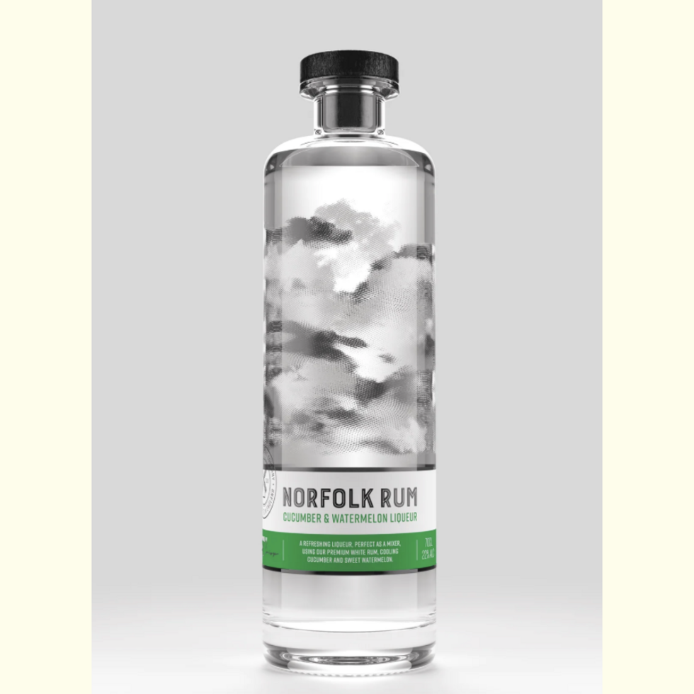 Norfolk Rum - Cucumber & Watermelon Liqueur -700ml
