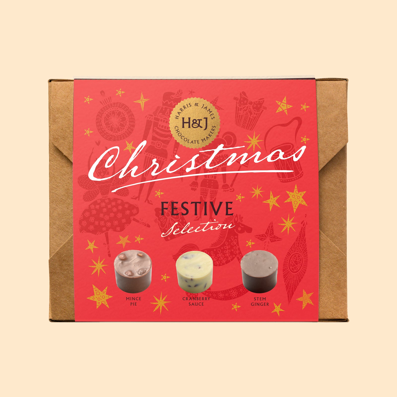 Harris & James- Festive Individual Chocolate Selection Box