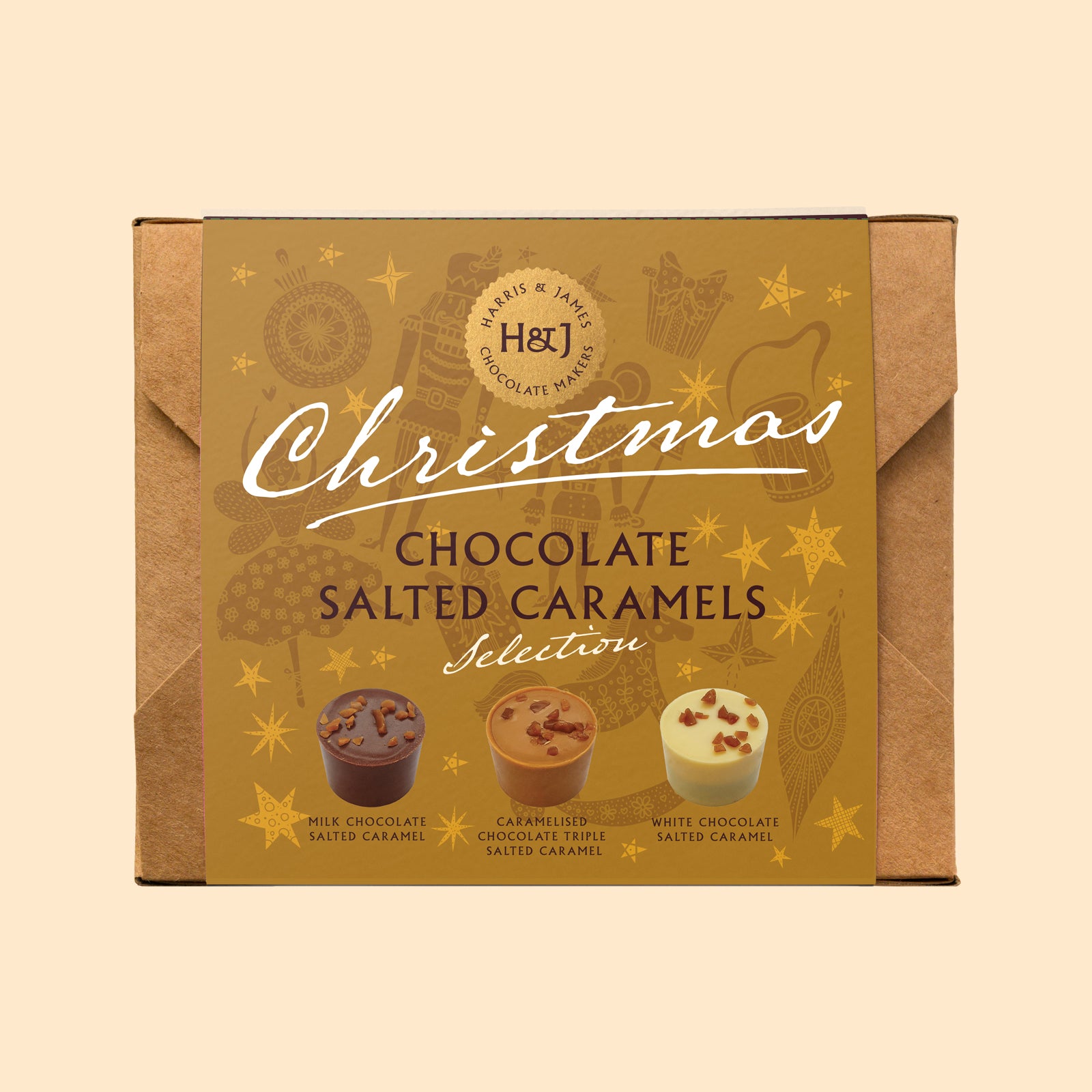 Harris & James - Salted Caramels Individual Chocolate Selection Box