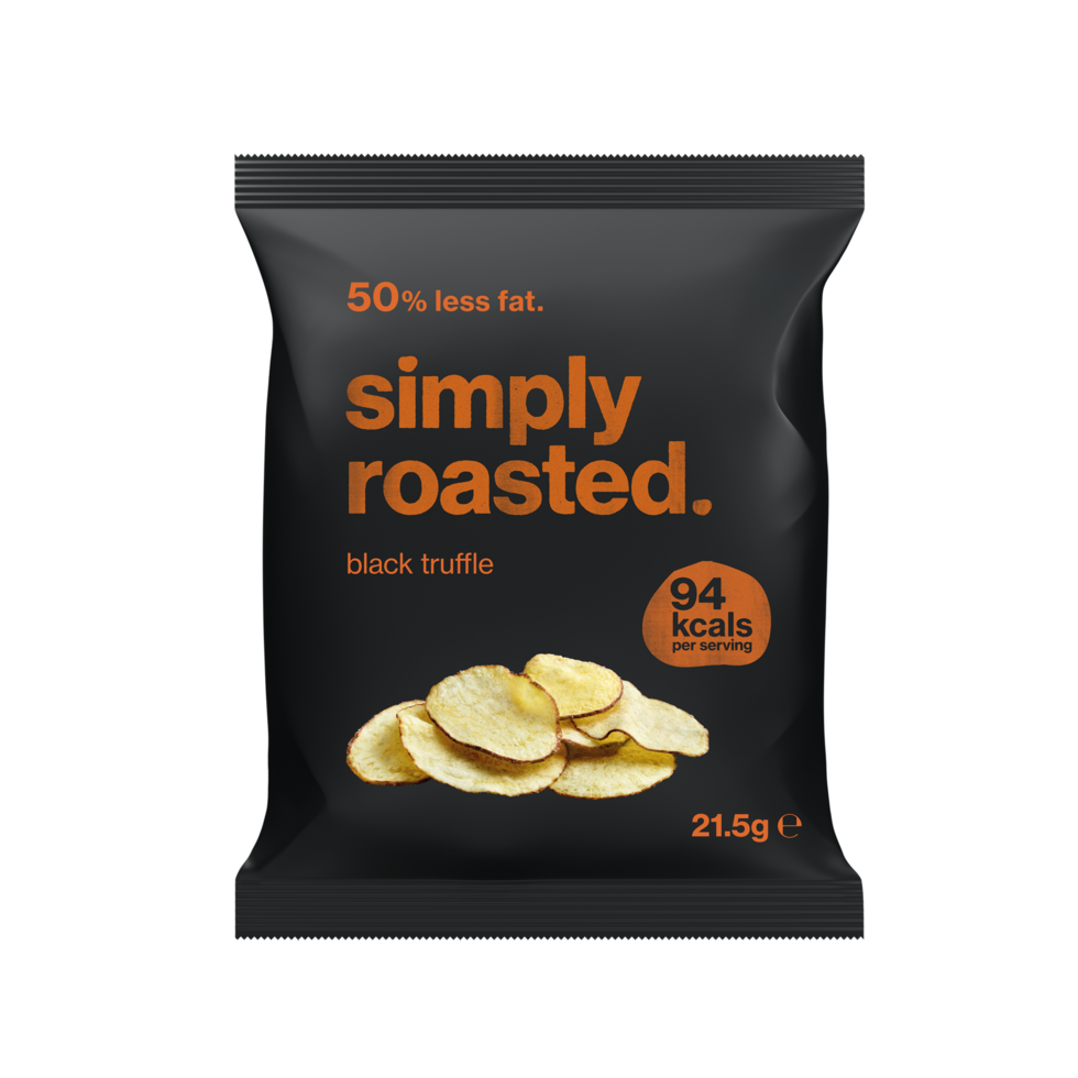 Simply Roasted Black Truffle Crisps - 21.5g