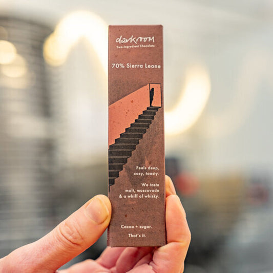 70% Sierra Leone 25g Bar- Darkroom Chocolate