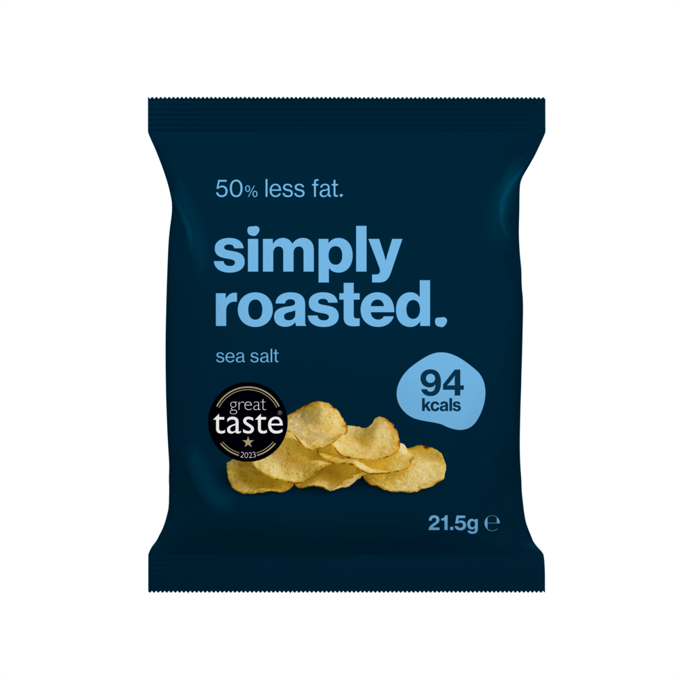 Simply Roasted Sea Salt Crisps - 21.5g