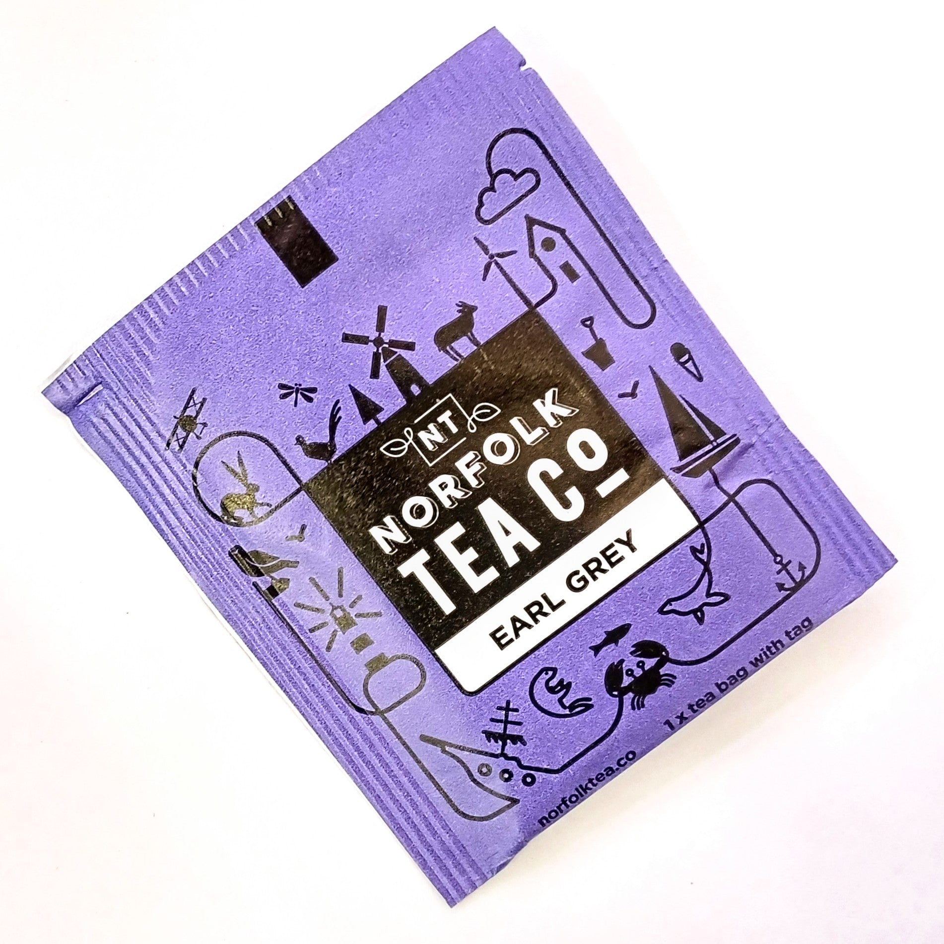 Norfolk Tea Co - Earl Grey - Individually wrapped tea bags