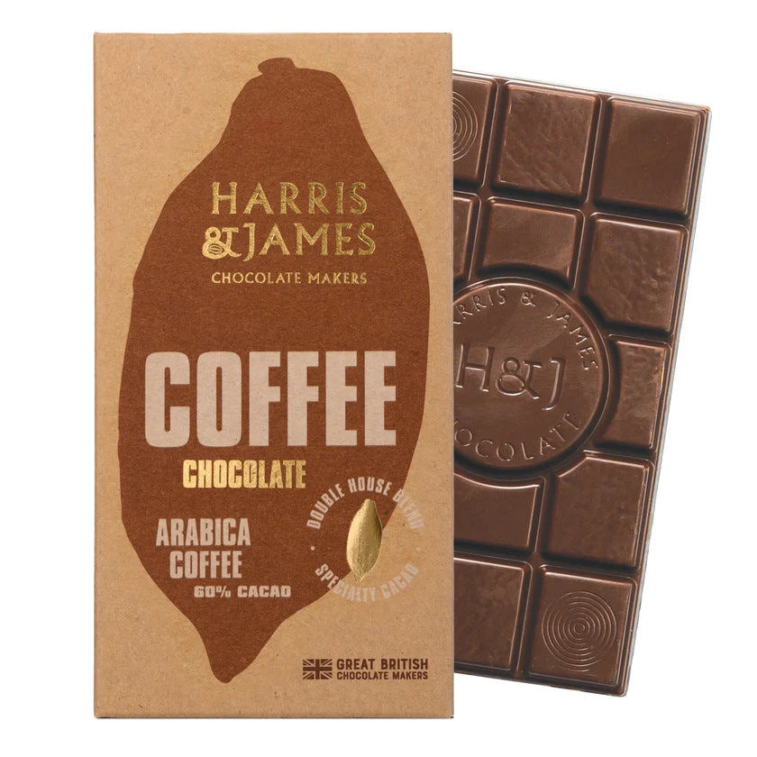 Harris & James - Coffee Dark Chocolate Bar (60%)