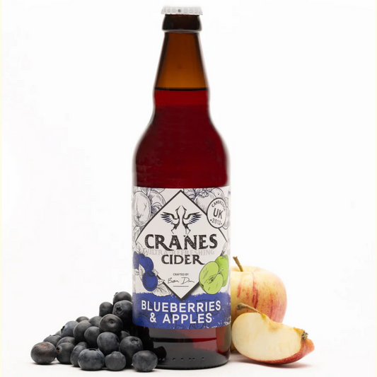 Cranes Blueberries & Apples Cider 3.4% 500ml