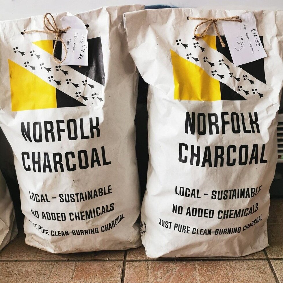 Norfolk Charcoal - Lump Wood Charcoal - 3kg