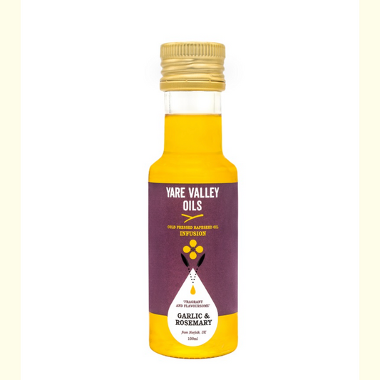 Yare Valley - 100ml Infused Oil Garlic & Rosemary