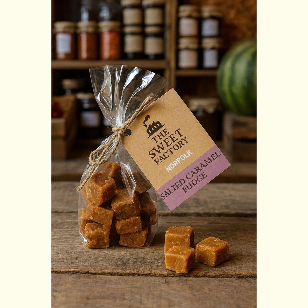The Sweet Factory - Salted Caramel Fudge 100g