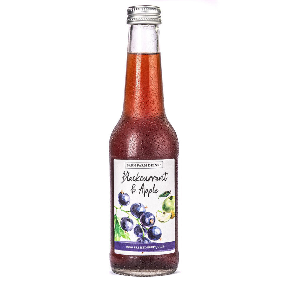 Barn Farm Drinks Blackcurrant & Apple Juice - 275ml