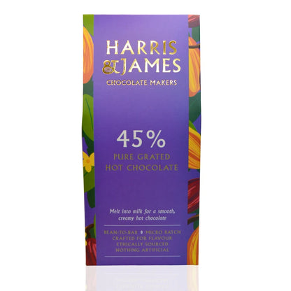 H&J - Smooth Milk Hot Chocolate Flakes 45% - 220g
