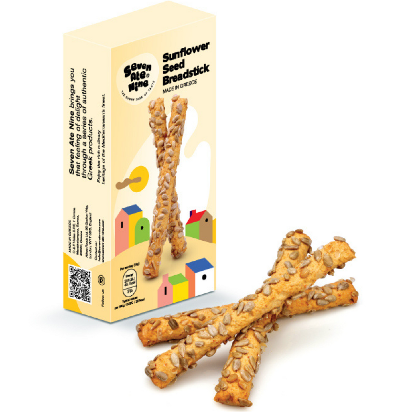 Seven Ate Nine - Sunflower Seed Breadsticks