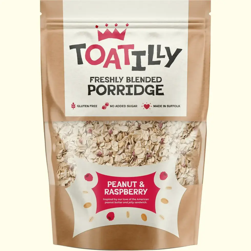 Toatilly - Porridge Peanut & Raspberry 500g