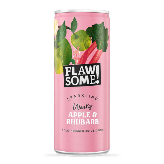 Flawsome - Apple & Rhubarb - sparkling 250ml