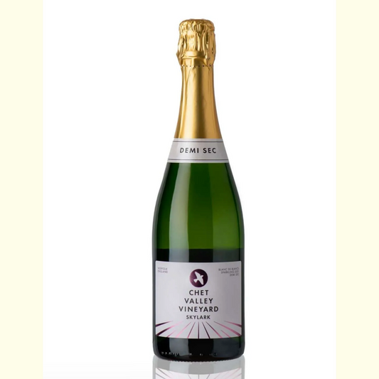 Chet Valley Vineyard - SKYLARK DEMI SEC 2022 - Sparkling White Wine 750ml