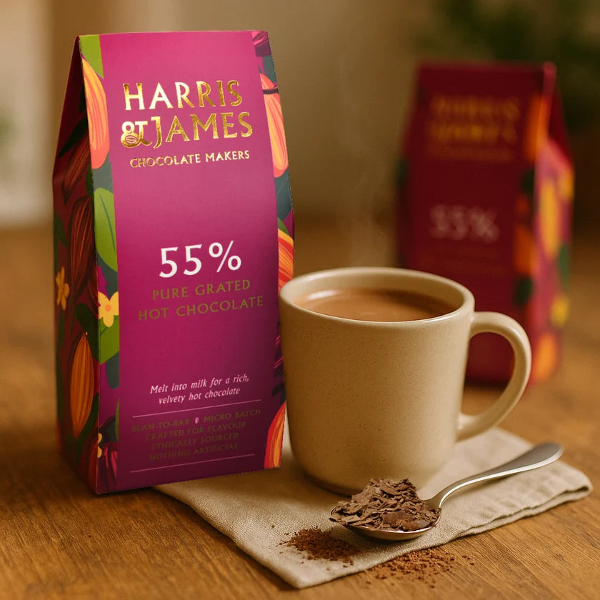 H&J - Rich & Velvety Hot Chocolate Flakes 55% - 220g