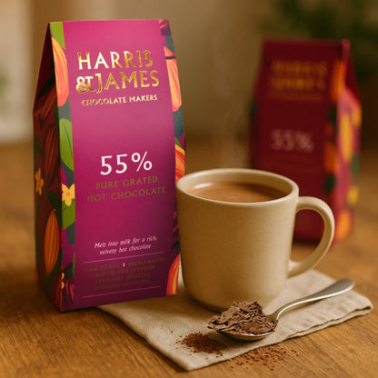 H&J - Rich & Velvety Hot Chocolate Flakes 55% - 220g