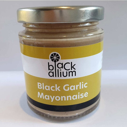 Black Allium -Jar of Black Garlic Mayonnaise 180g