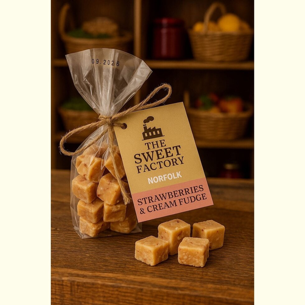 The Sweet Factory - Strawberries and Cream 100g