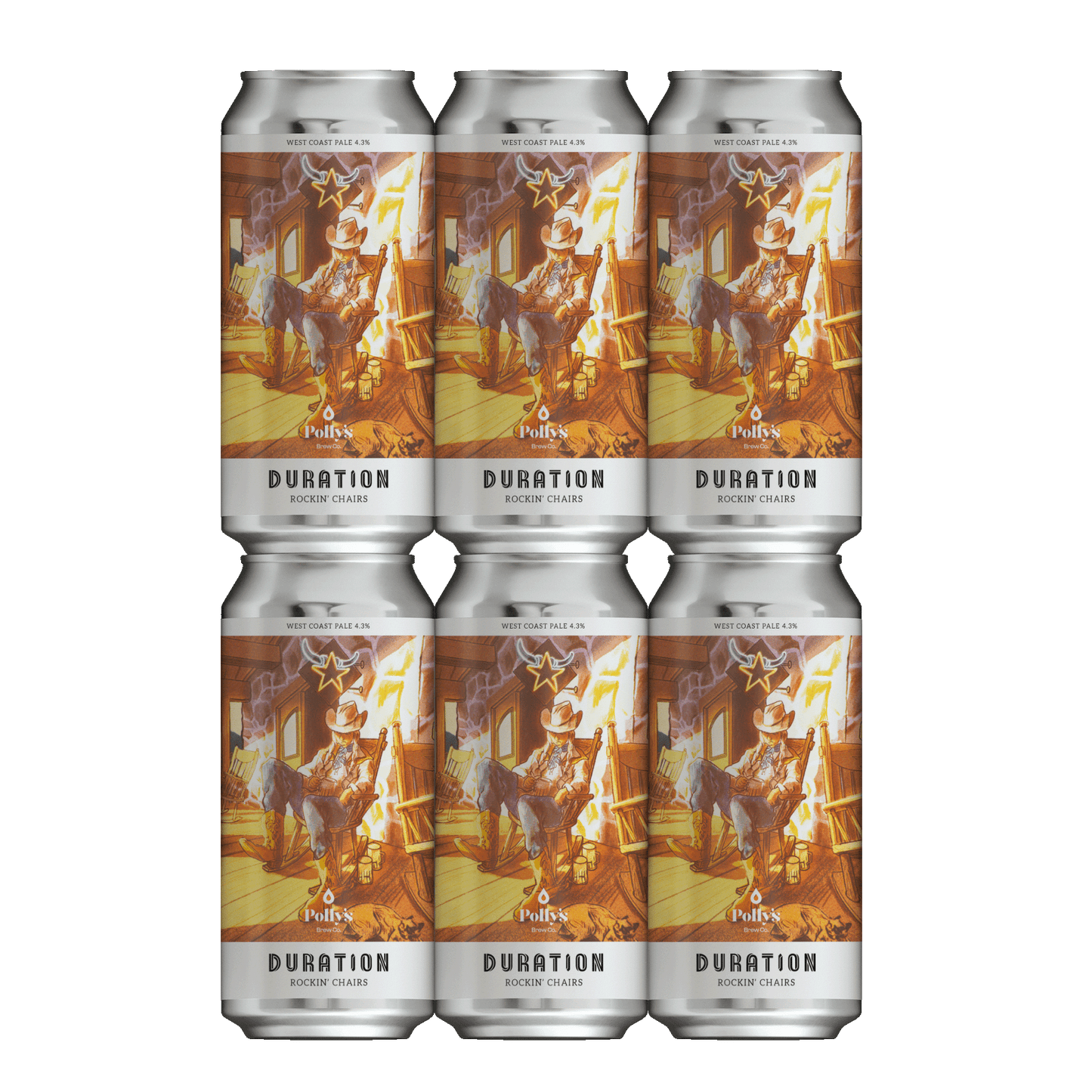 Duration - 440ml Rockin' Chairs 4.3% West Coast Pale