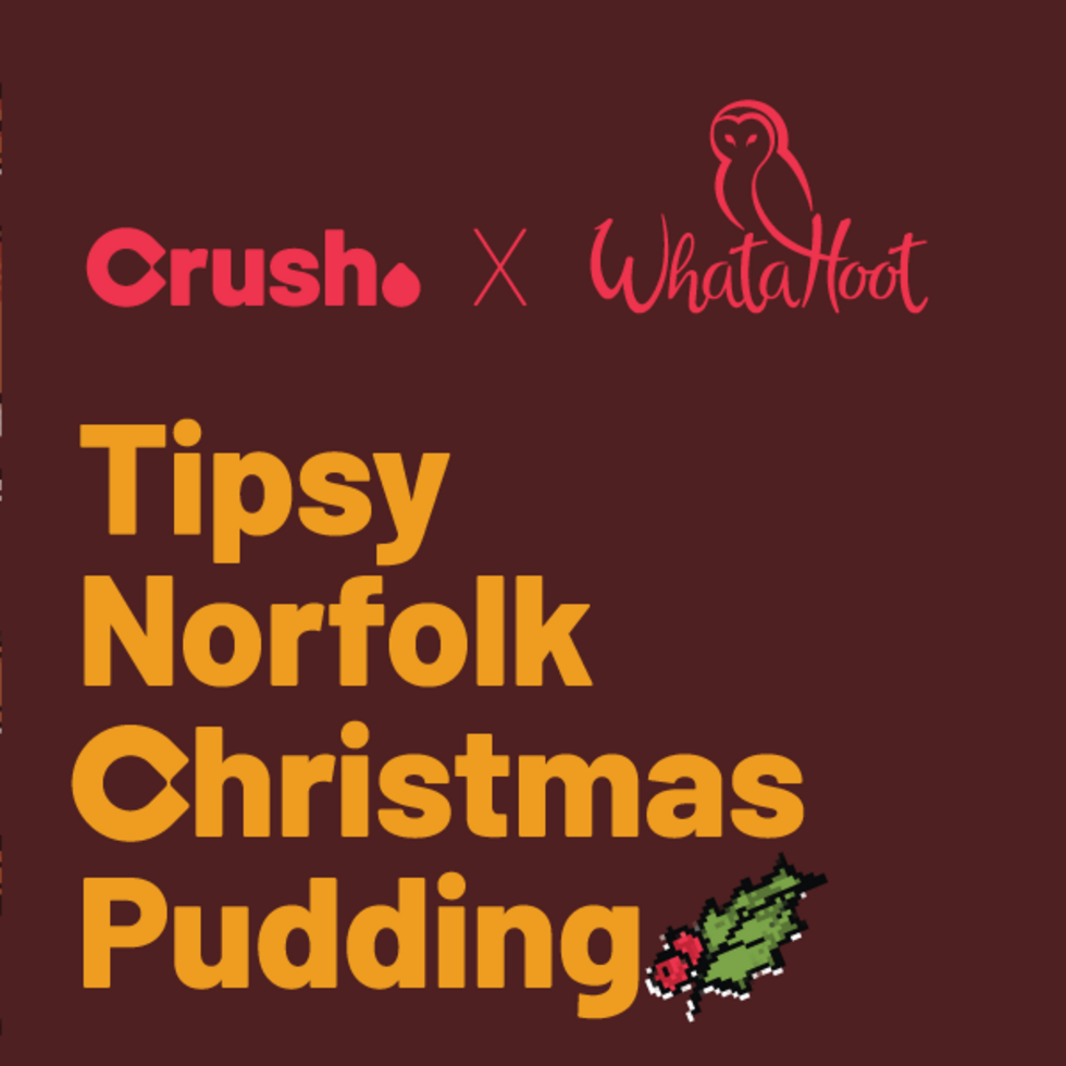 Tipsy Norfolk Christmas Pudding (Crush X What-a-Hoot)