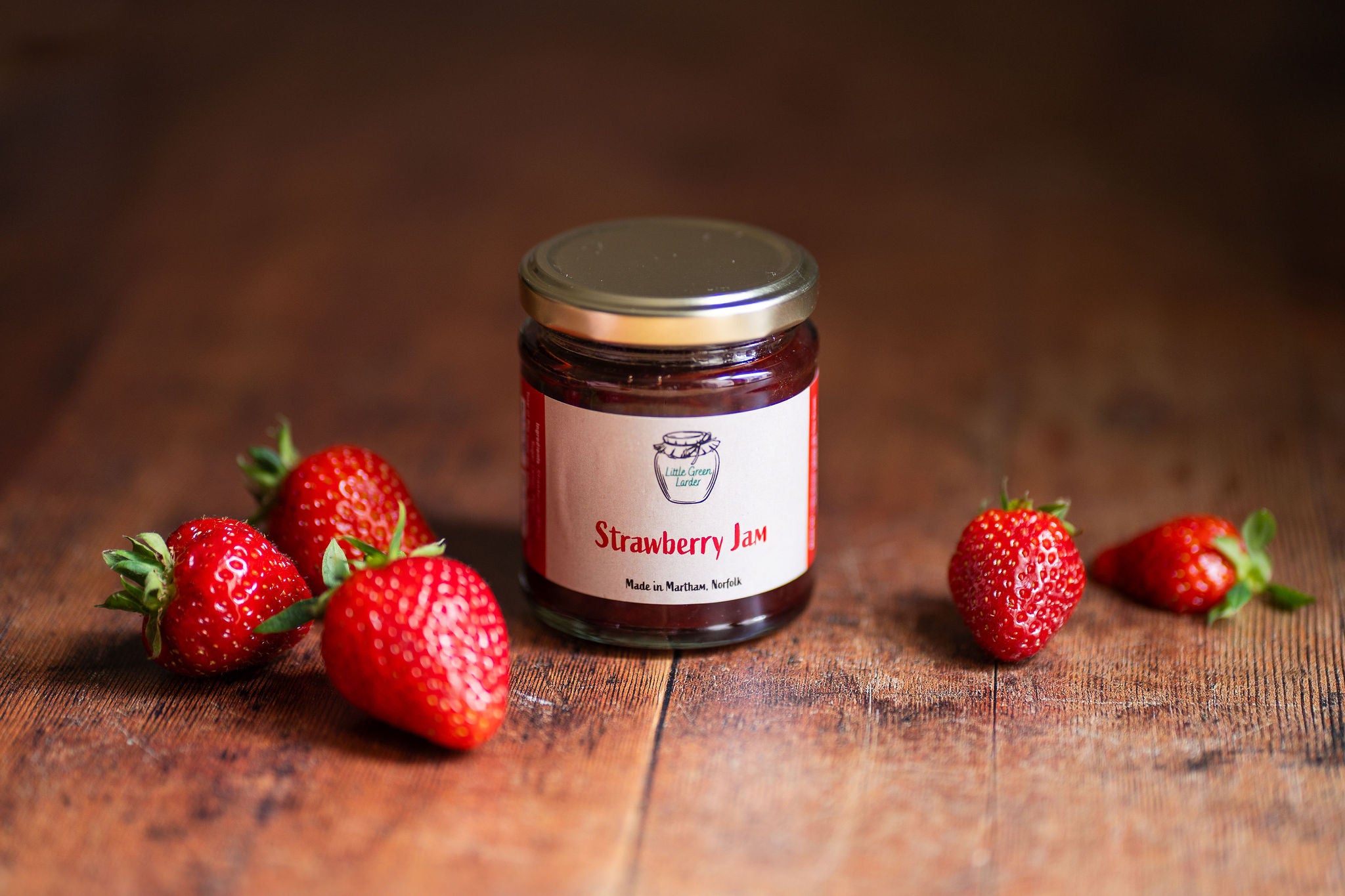 Little Green Larder - Strawberry Jam 200g