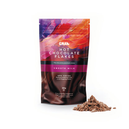 Gnaw - 40% Milk Hot Chocolate Flakes