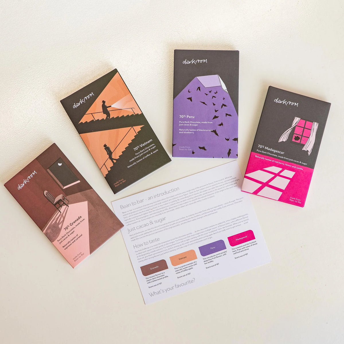 Darkroom - Dark Flight Gift Box (4 bars)