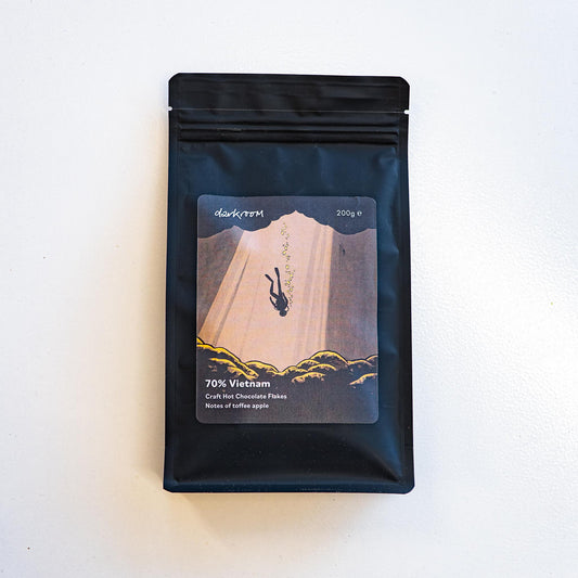 Darkroom -  70% Vietnam - Drinking Chocolate flakes 200g