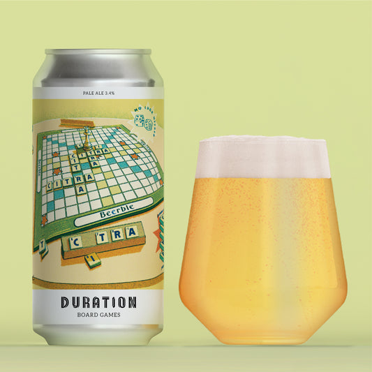 Duration - Board Games - 3.4% Session Pale 440ml