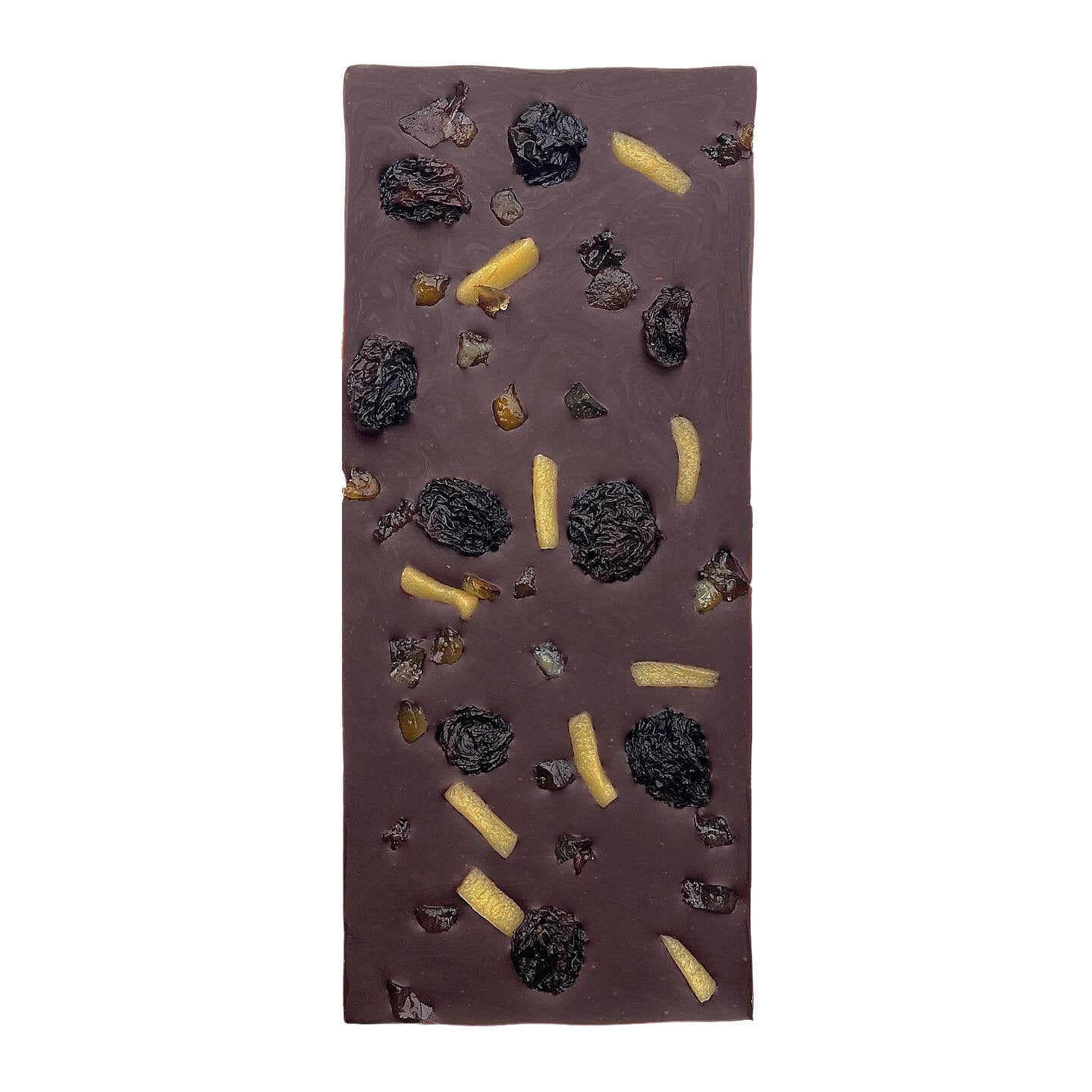 CHRISTMAS CAKE | 62% COCOA - DARK CHOC BAR (SEASONAL)
