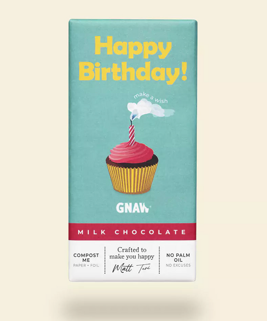 Gnaw Milk Happy Birthday Gift Bar
