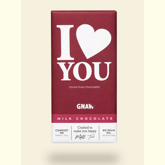 Gnaw Milk 'Love You Chocolots' Chocolate Bar