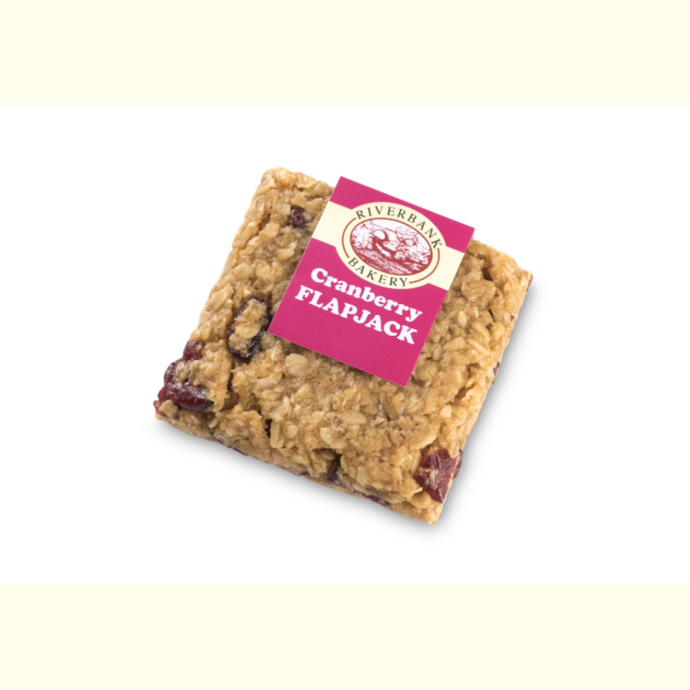 Riverbank Bakery - Cranberry Flapjack