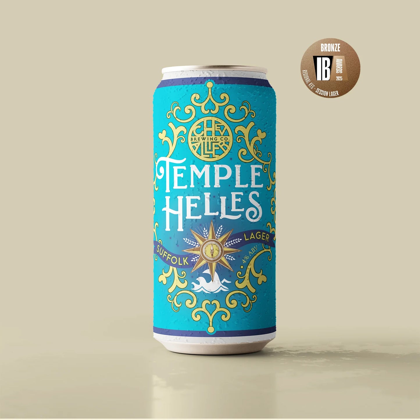 Chevallier Brewing Co - Temple Helles 440ml