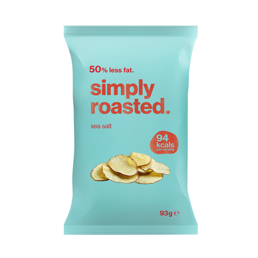 Simply Roasted - Sea Salt Crisps - 12 x 93g