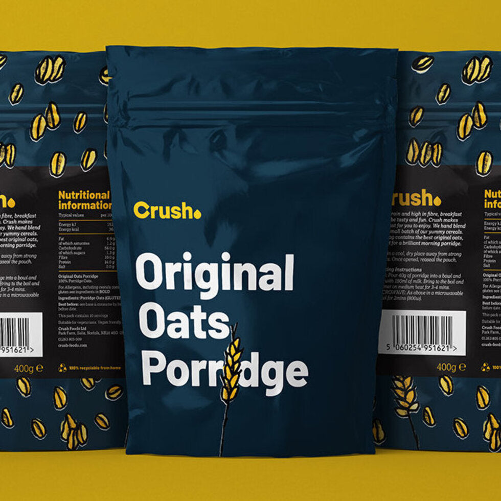 Crush Original Oat Porridge - 400g