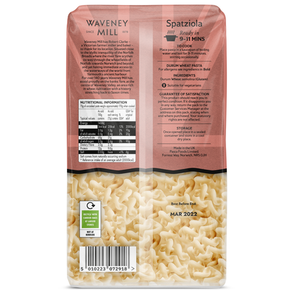 Waveney Mill Spatziola Pasta