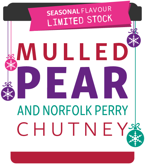 Candi - MULLED PEAR AND NORFOLK PERRY CHUTNEY