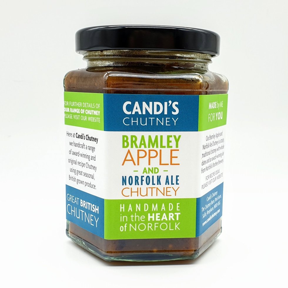 Candi Bramley Apple & Norfolk Ale Chutney 284g