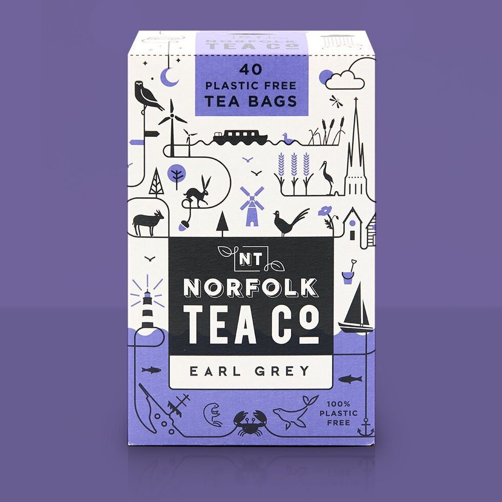 Norfolk Tea Co. - Earl Grey Tea (40 Teabags)