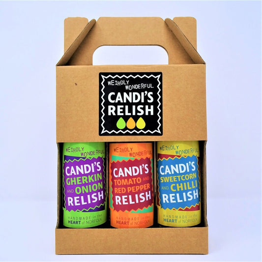 Candi's Relish Gift Pack (3 x bottle gift box)