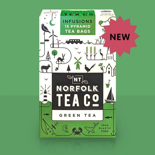 Norfolk Tea Co.- Green Tea (15 Pyramids)