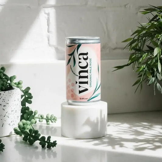 ORGANIC CANNED PALE ROSE WINE - 187ML