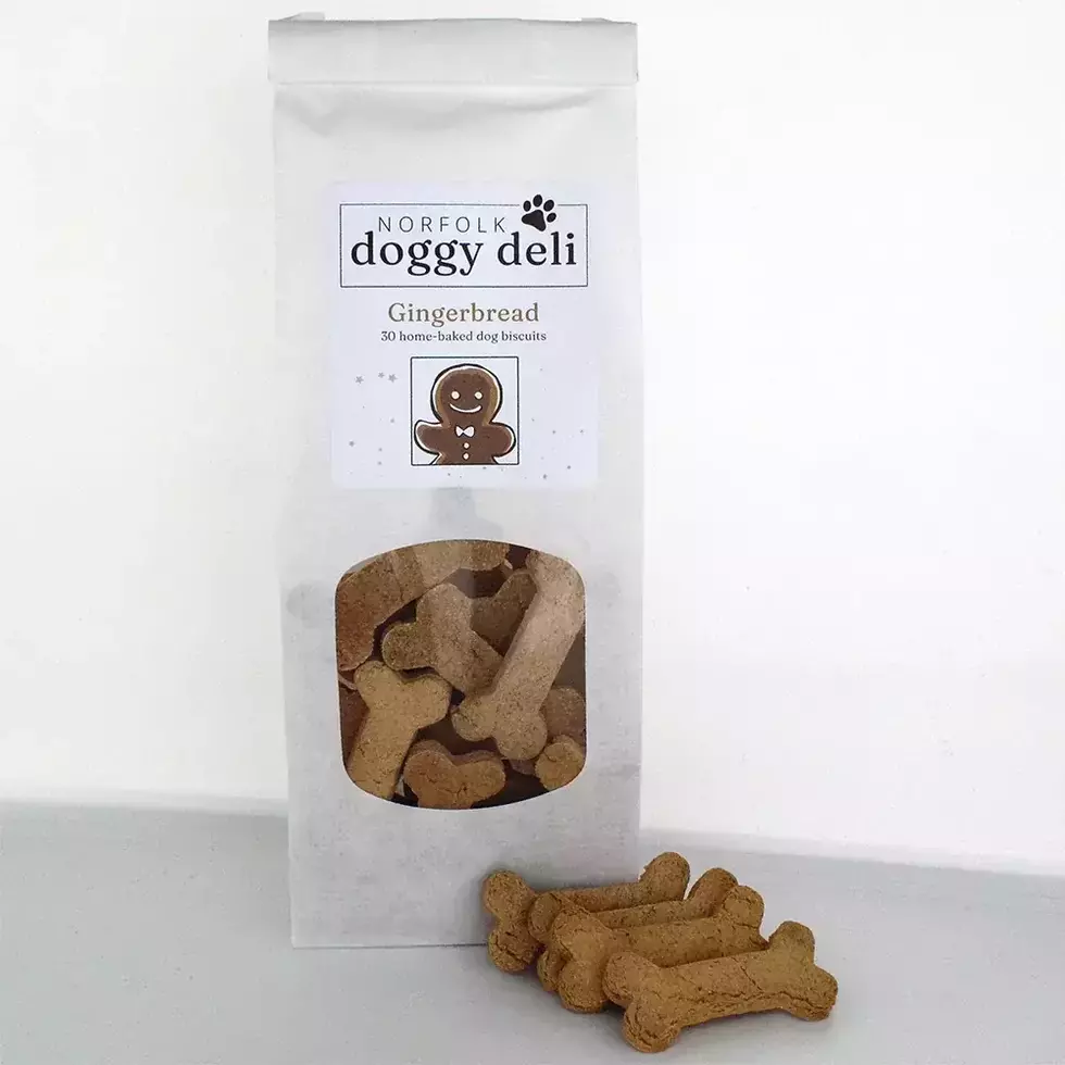 Gingerbread Dog Biscuits (XMAS SPECIAL)