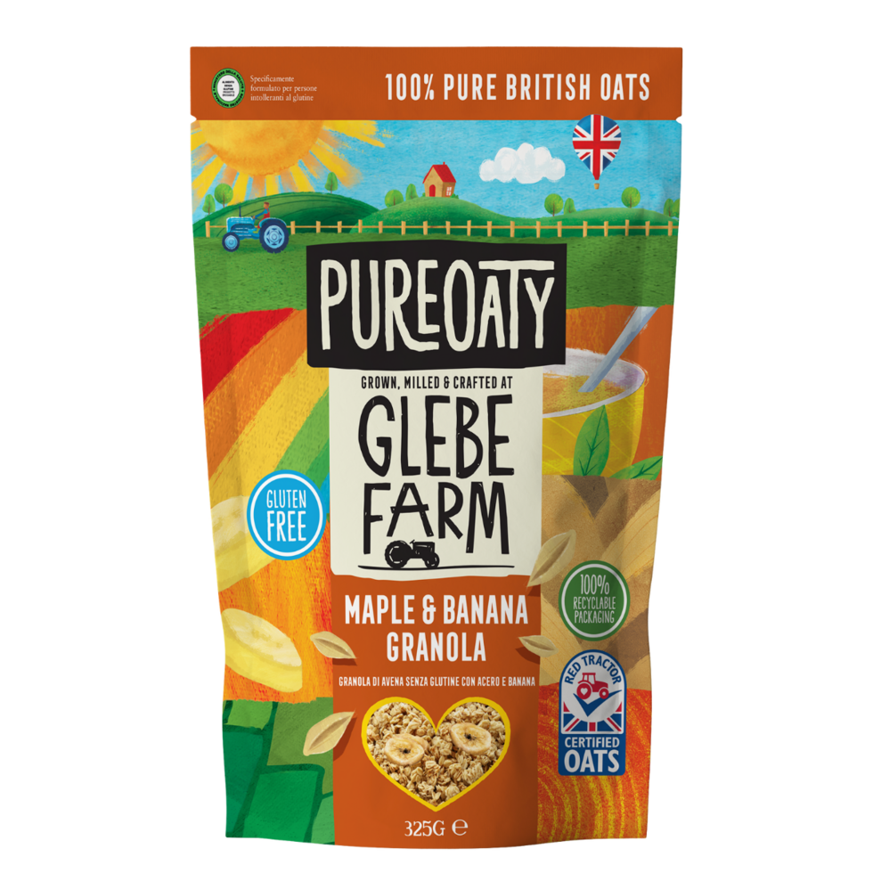 Glebe Farm Maple & Banana Oat Granola - 325g