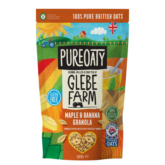 Glebe Farm Maple & Banana Oat Granola - 325g