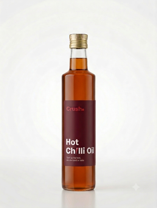 Crush Hot (Feisty) Chilli Oil 500ml