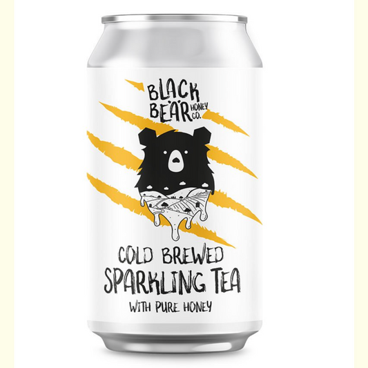 Black Bear Honey Co - Classic Honey Sparkling Tea 250ml Can